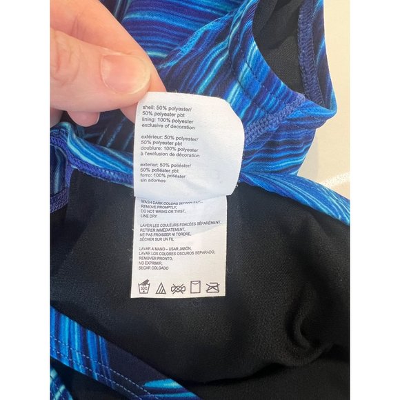 Speedo Women's TURBO STROKE One Piece Swimsuit 28 - Picture 9 of 9